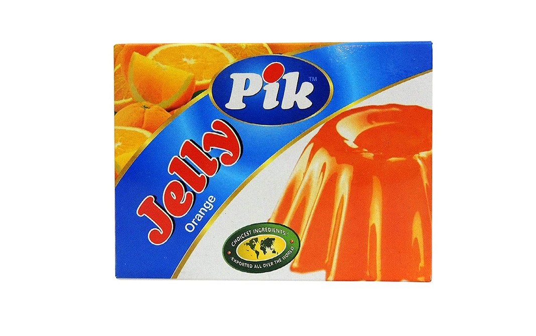 Pik Jelly Orange    Box  90 grams